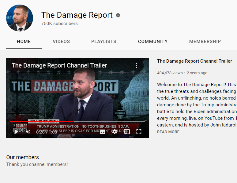 Saw that @thedamagereport hit 750,000 subscribers last night. Thank you to everyone who's watched and supported the channel, especially since the lockdown. It's been a wild ride with a whole lot of damage to report. 🫠🥳