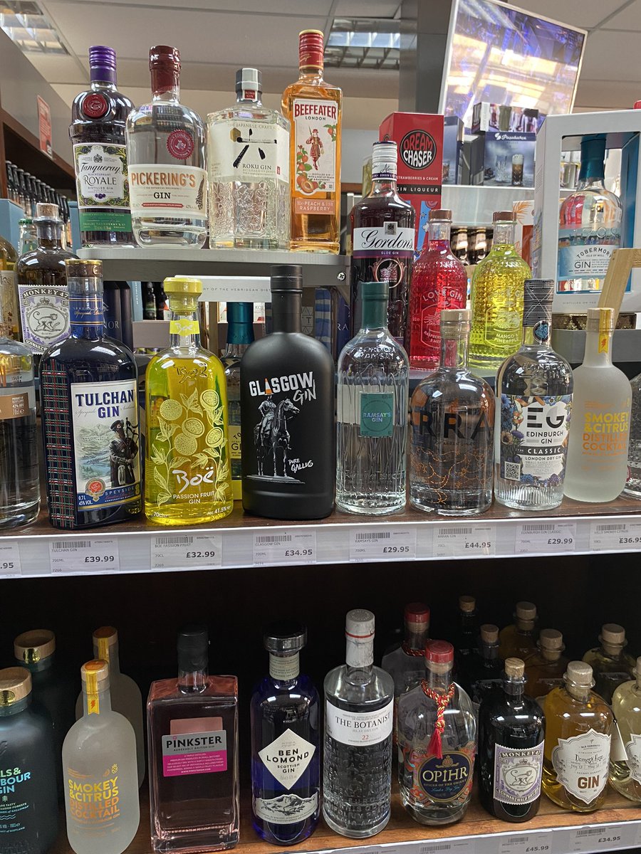 Nothing better than seeing Glasgow Gin out in the wild! 👀