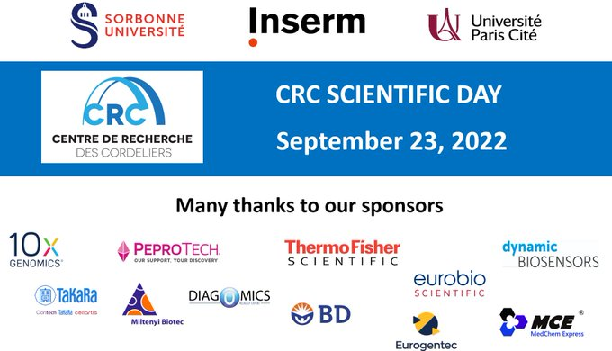 Melissa_MBJ's tweet photo. Last Friday, I had the opportunity to present my work at the CRC scientific day, where Ph.D. students, researchers, and post-docs presented their work in various fields of research.

#CRCordeliers #PhD #Immunology #Haematology https://t.co/LQDi9NLObP