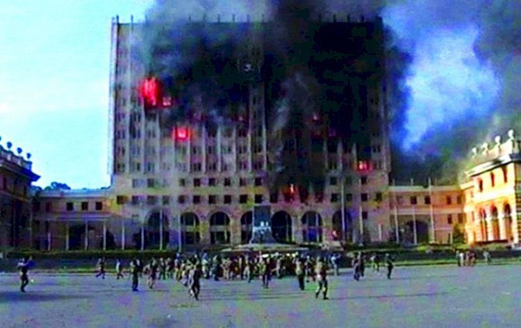NiniBak's tweet photo. Today marks 29 years since the fall of #Sokhumi #Abkhazia. #Georgian territories are still occupied by #Russia and almost 300000 Georgians are IDPs in their own country #AbkhaziaisGeorgia🇬🇪 #აფხაზეთისაქართველოა https://t.co/IGNHEr91NW