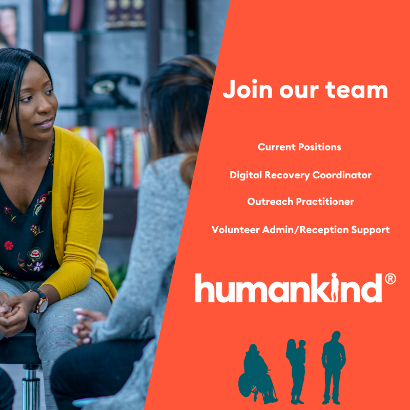 Humankind_UK's tweet photo. We currently have exciting opportunities within our #London services to suit people at any stage of their career. If you're looking for a new challenge &amp; want to join a charity working to improve people's lives every day, these jobs could be for you. ⬇️ #CharityJobs #LondonJobs