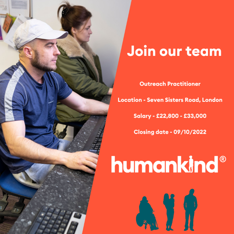 Humankind_UK's tweet photo. We currently have exciting opportunities within our #London services to suit people at any stage of their career. If you're looking for a new challenge &amp; want to join a charity working to improve people's lives every day, these jobs could be for you. ⬇️ #CharityJobs #LondonJobs