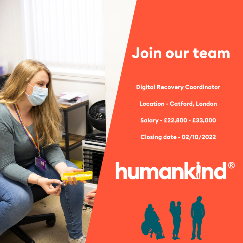 Humankind_UK's tweet photo. We currently have exciting opportunities within our #London services to suit people at any stage of their career. If you're looking for a new challenge &amp; want to join a charity working to improve people's lives every day, these jobs could be for you. ⬇️ #CharityJobs #LondonJobs