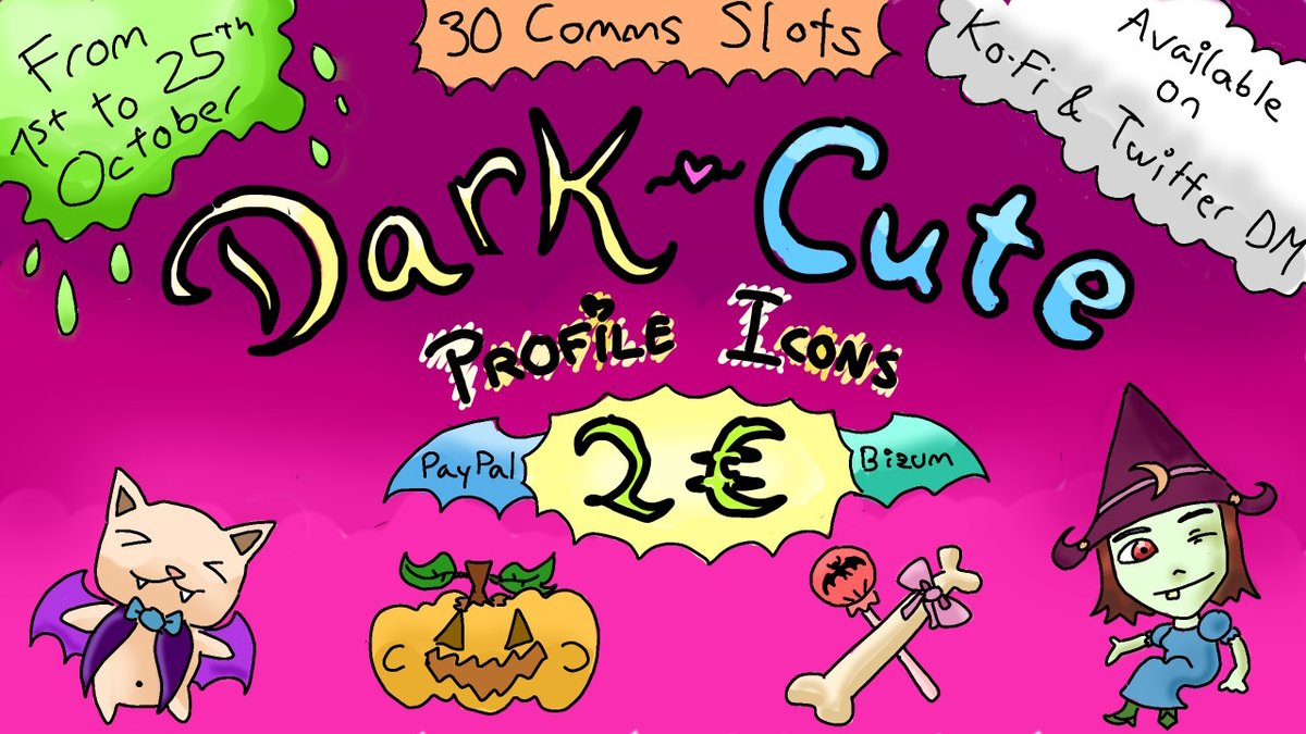 YumyYam2's tweet photo. 🌛 DarkCute Profile Icons 🌜

#SpecialCommissions

¡Info en la imagen y tuits siguientes!
Agradezco enormemente que lo compartáis. https://t.co/cuHmMrmxbm