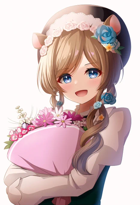 エリーちゃんお誕生日おめでとう!!!!!誕生祭ライブ最高でした!!!#絵にふぁー #エリコニHBD 
