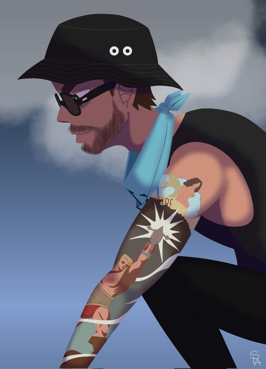 Wave_emoji_'s tweet photo. Bro I forgor to post πI promise to draw more, another SS member too #reggiemight #nopixelart https://t.co/pQ3wNtKAX2
