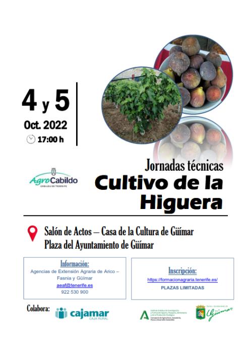 AgrocabildoTfe's tweet photo. 🌱Jornadas técnicas de la higuera
🗓Martes 4 de octubre a las 17:00h.
🗓Miércoles 5 de octubre a las 10:00h. Visita a la finca.
📌En la Casa de la Cultura de Güímar.
👉🏻Realiza la inscripción aquí: https://t.co/RabhFHlNqn https://t.co/UKNUcvjafJ