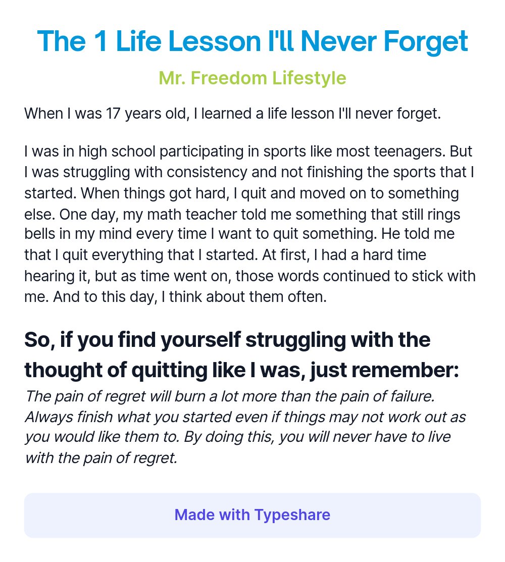 EricLaShun's tweet photo. Pick a struggle, the pain of failure of regret https://t.co/rBPq7IIqKm