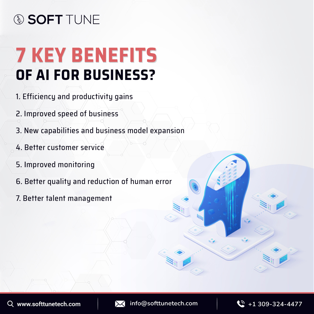 softtunetech's tweet photo. 7 key benefits of AI for business | @softtunetech 

💻https://t.co/JiDR4WIphk
📧 info@softtunetech.com
📞 +1 309-324-4477

#artificialintelligence #machinelearning #artificialintelligencenow #innovation #virtualassistantservices #technology #aiservices #mlservices https://t.co/3RuctgG10i