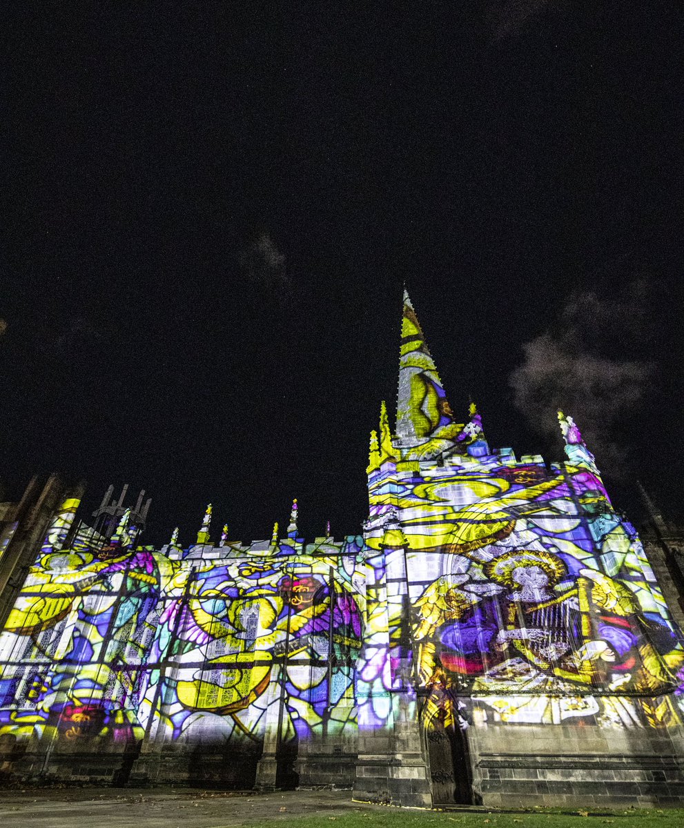 luxmuralis's tweet image. “The most beautiful and uplifting event I have ever seen in this city. What a showcase for the City and the Cathedral”                                              we can’t wait to return to @sheffcath Nov/Dec  with The Manger the perfect start to the festive season #sheffield