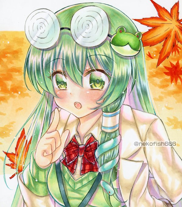 「kochiya sanae」Fan Art(Latest)｜5pages