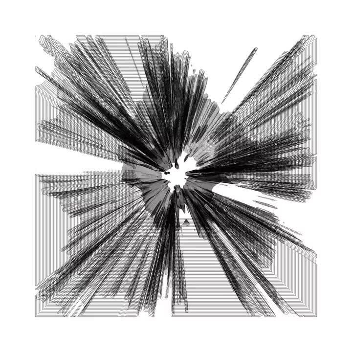 generativehut's tweet image. Artist • @etiennedecrecy 💥Endless Blast💥 

Looping Animation with Music
New drop in NewFrenchTouch space on @superrare.co 27th of sept. &amp;amp; exhibition @ihamnft Paris !!! instagr.am/p/CjAmgaWsE38/