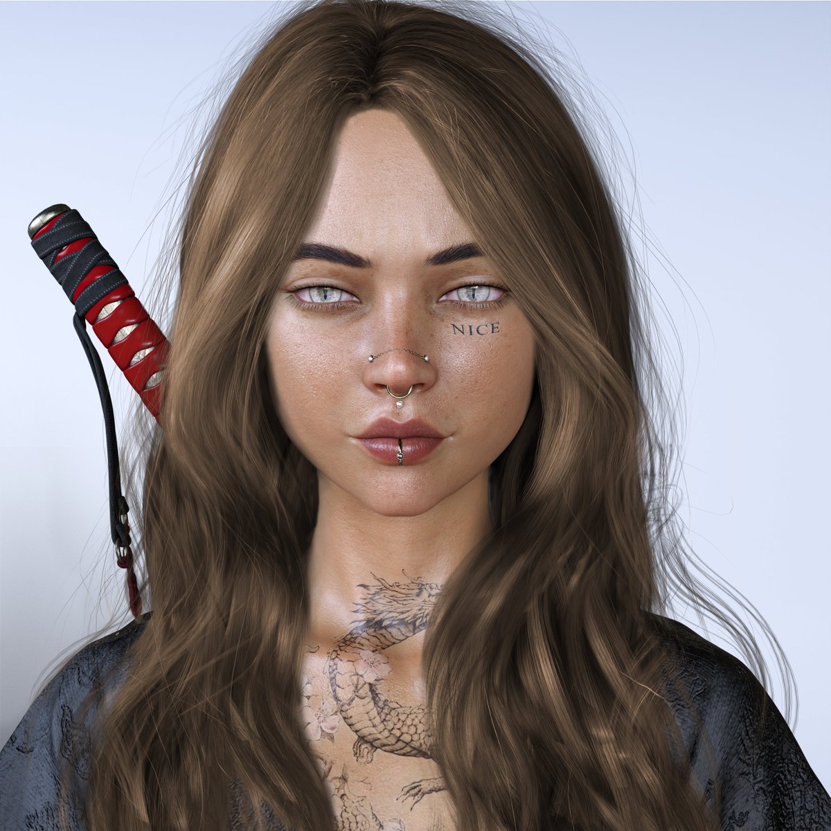 rizecnft's tweet photo. // 6 DAYS

We focussed on making the most beautiful and detailed PFPs in our space ❤️‍🔥

What name would you give this wonderful woman? ⭐️

To get a last spot on the Nicelist:
FOLLOW 🔥LIKE &amp; RT 🔥 TAG YOUR FRIENDS https://t.co/VVhkoC1e0r