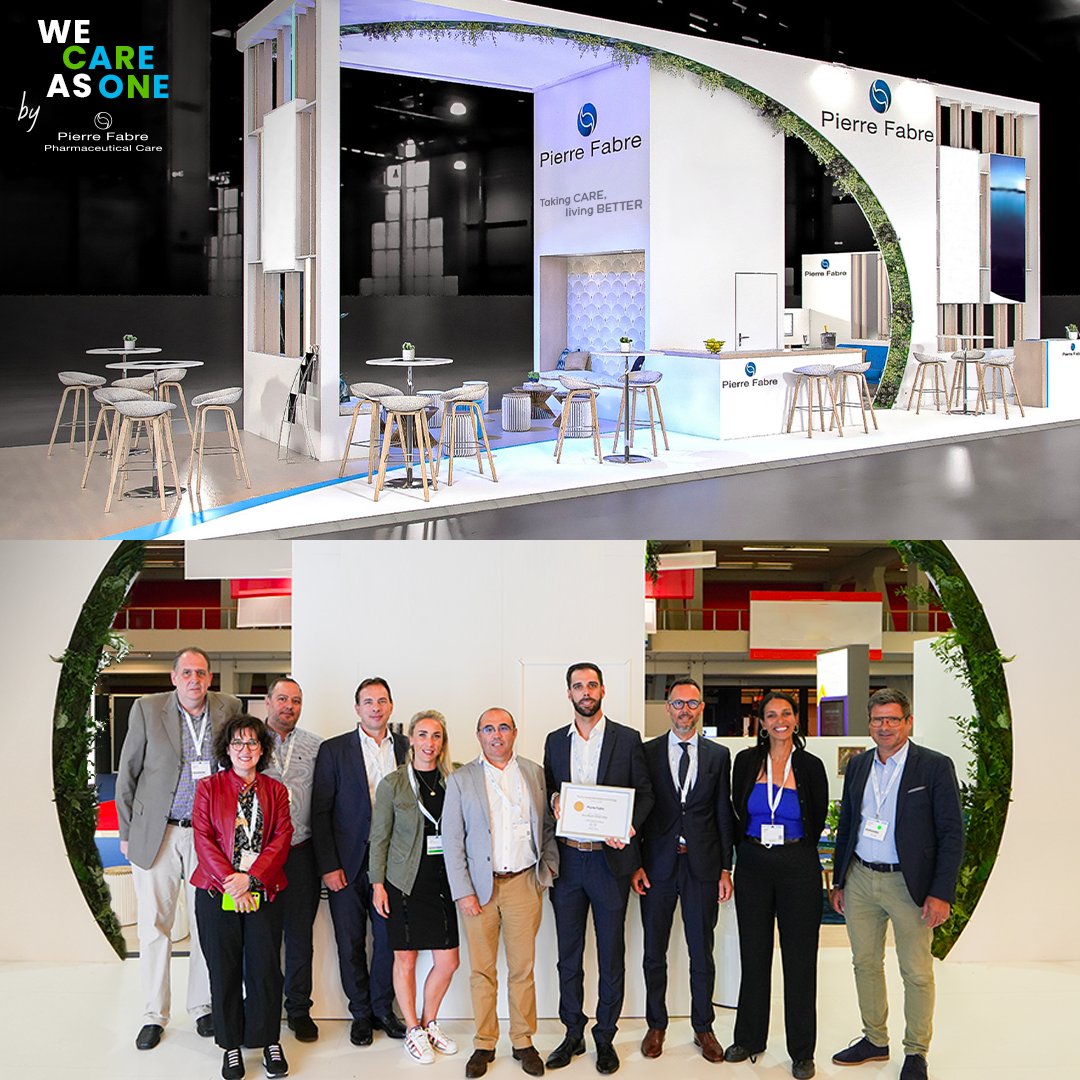 WeCareAsOne's tweet photo. @PierreFabre has been committed to Urology for 40 years.👨🏻‍⚕️We were honored to host a patient centric symposium in the 37th annual #EAUCongress "Male LUTS and Sex life: what do patients want from treatment” and Pierre Fabre received the Best Booth Award 2022 of the edition.🏆 https://t.co/Et3icXcO6P