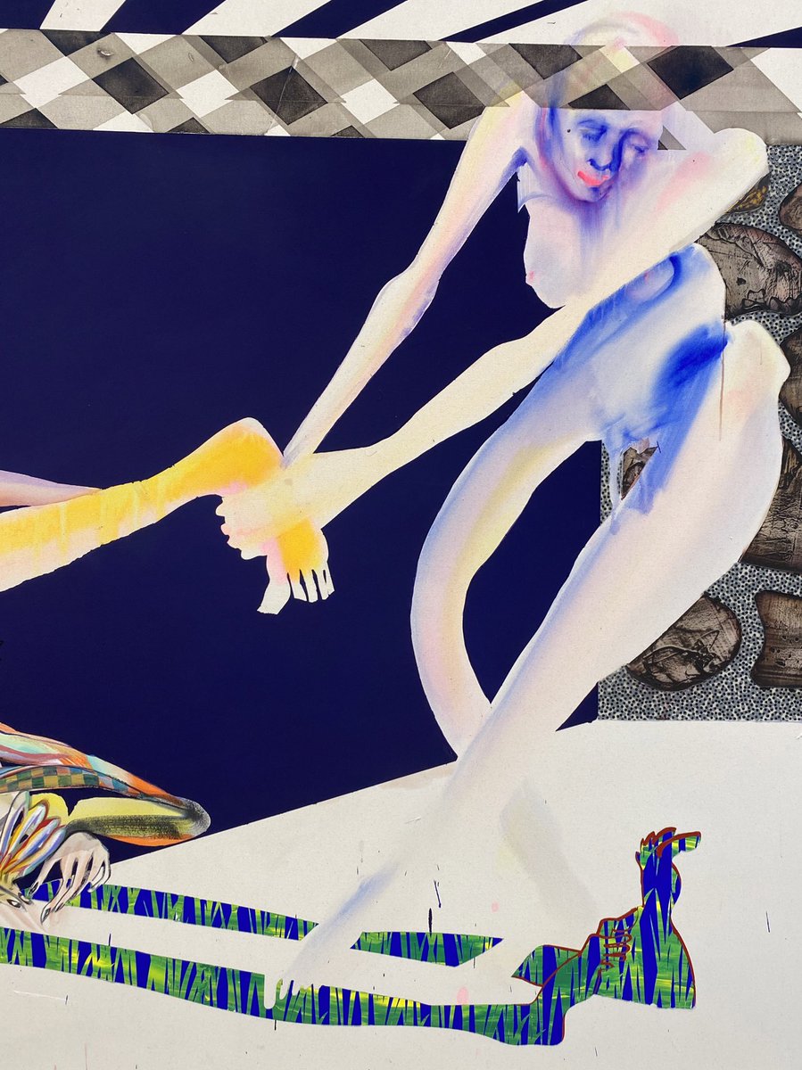 Our daily struggle to move in our bodies: Christina Quarles <a href="/HauserWirth/">Hauser & Wirth</a>