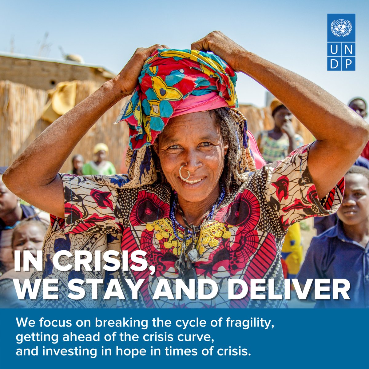UNDPGPCG's tweet image. Traditional forms of #crisis response and recovery are no match for the magnitude and complexity that define today’s crises. 

Development solutions that respond to the reality on the ground are urgently needed.  

Here's how @UNDP is responding: go.undp.org/CrisisOffer