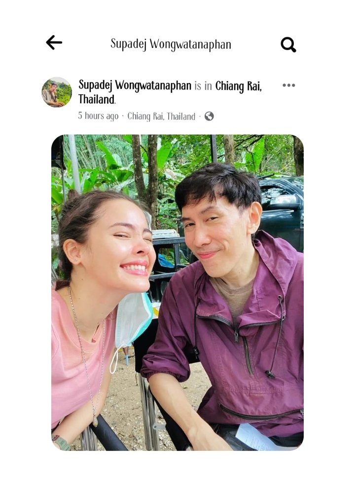 "Getting to work with "Yaya", Urassaya Sperbund, is one of my dreams in acting career. Now it has become my achievement.This honor will be imprinted in my heart from now on."- Supadej 

#ThaiCaveRescueNetflix

💓💓💓