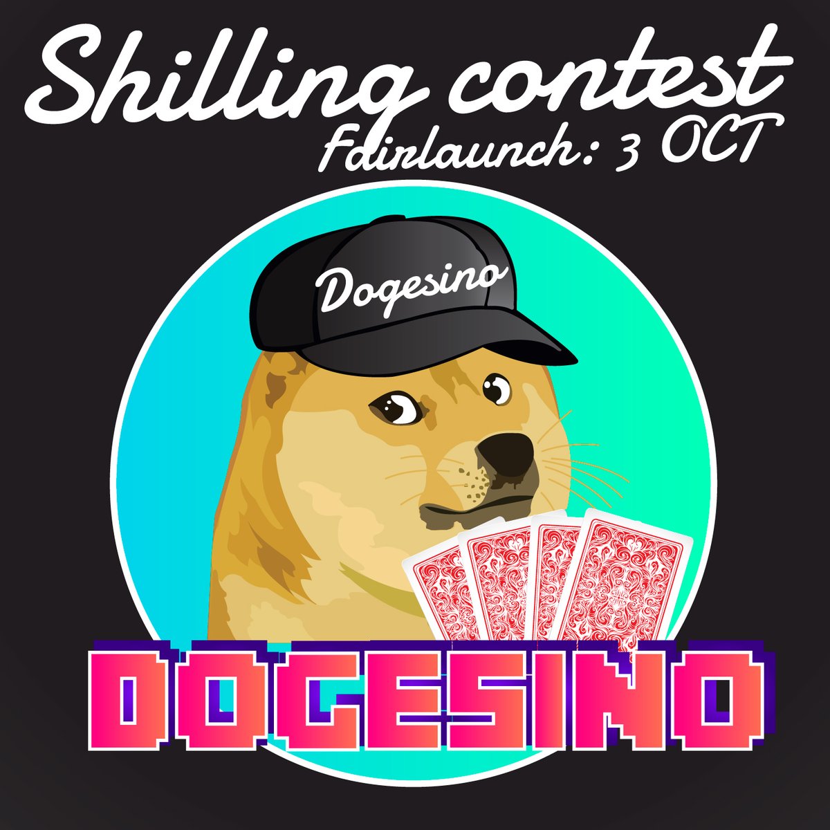 dogesino_global's tweet photo. #DogeSino - Prize Top #1: 50 USD - Prize Top #2: 30 USD  - Prize Top #3: 20 USD
To Win:

1) Join TG (https://t.co/To4R9nHchk) 
2) Change your profile picture to the DogeSino Logo
3) Comment done here
4) Be active - Send messages in Chat group
#Contest  #Shilling #Airdrop #BSCGems https://t.co/67c6Jyhycr