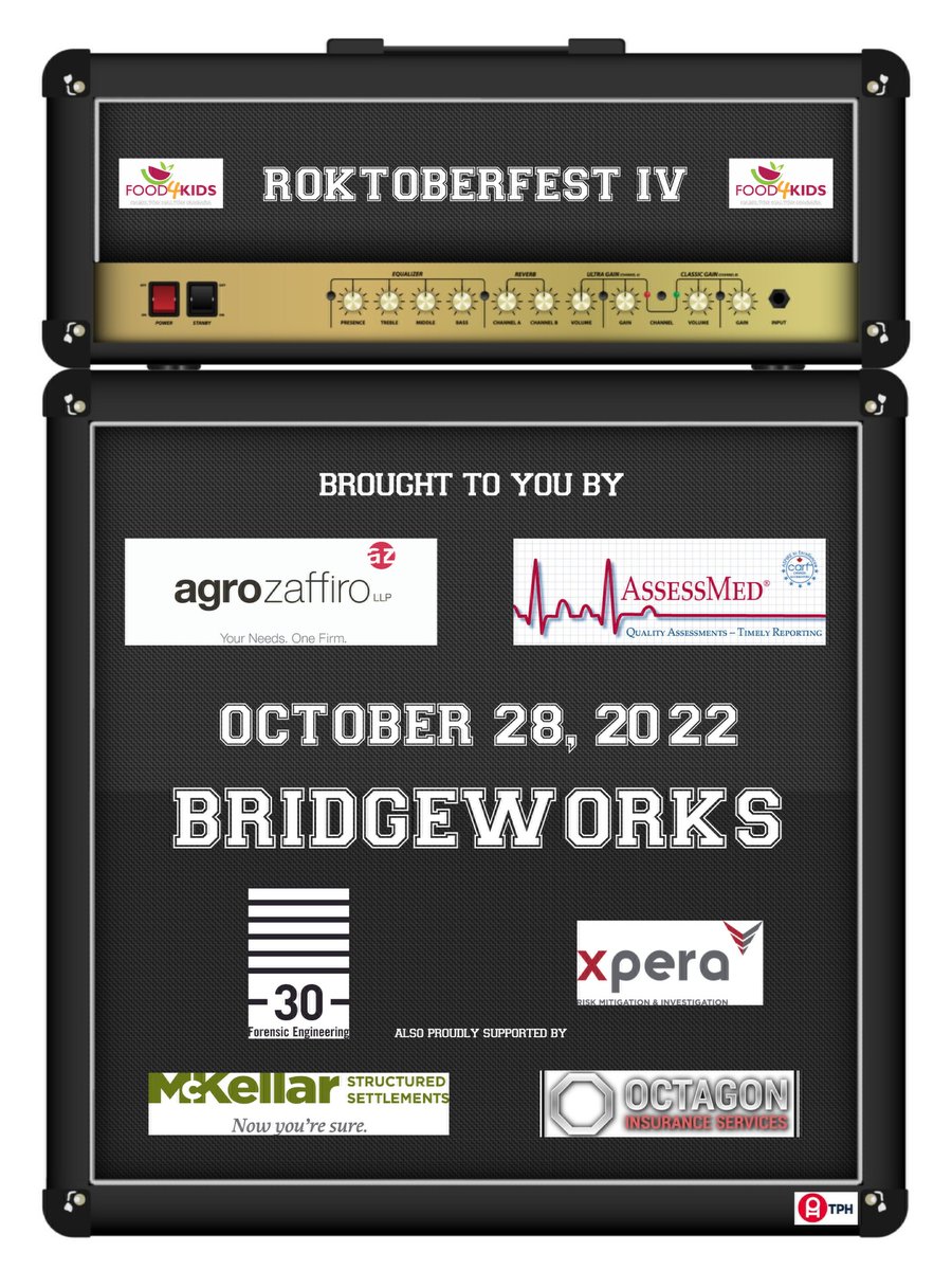 FindlayLaw's tweet image. Great event, great #music, great venue, for a great #cause. Doors at 7 pm on October 28 to support @Food4KidsHamOnt.

#HamOnt #giveback #Food @songkick @arkellsmusic @HammerInTheNews @Ticats @Simoni_Lawrence @30Forensics @Refuge_HCNH @SCS_Hamilton @CityKidz @unitedwayhh @HFShare