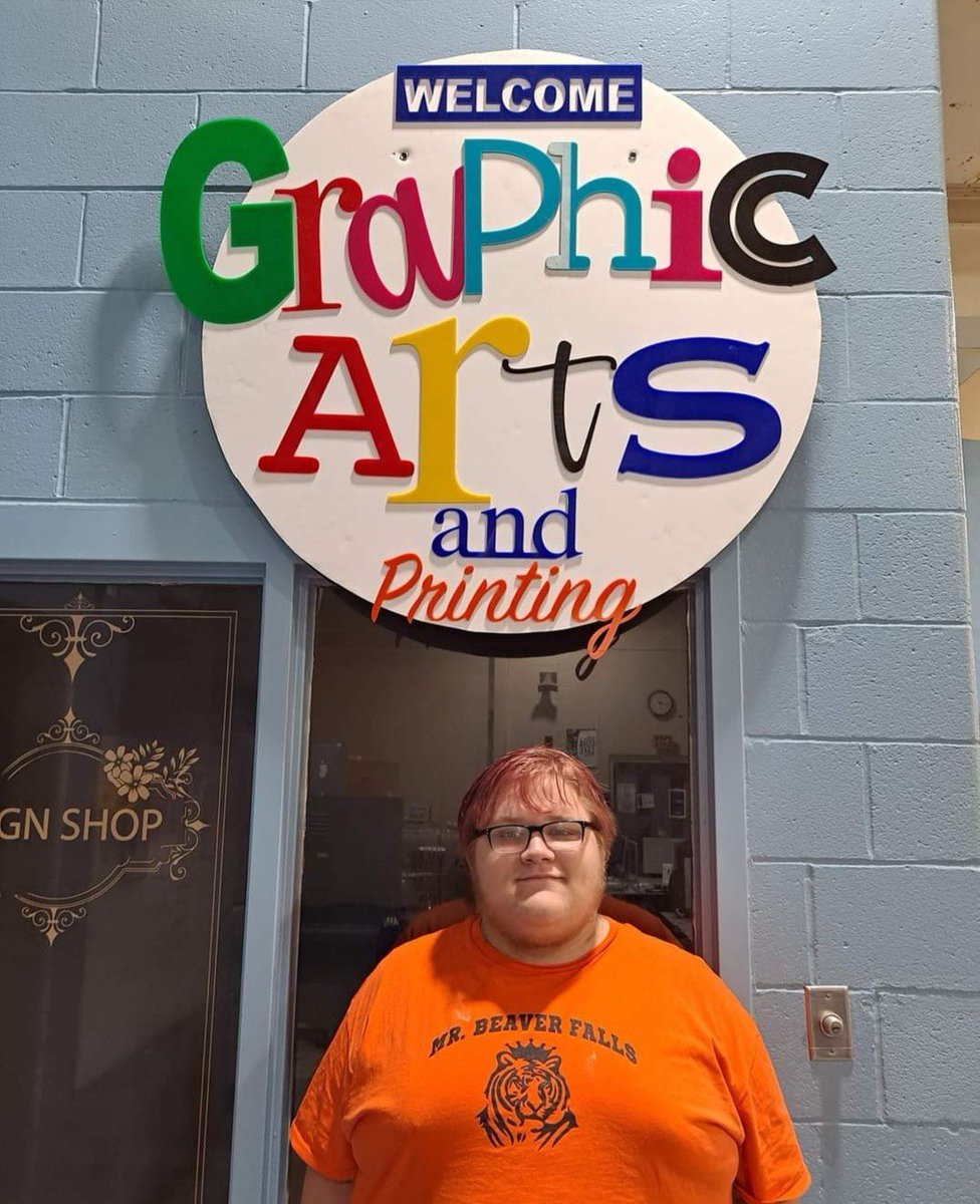 Congratulations to <a href="/BFHSTigers/">Beaver Falls High School</a> senior Andrew Hovanec who was named <a href="/BCCareerTech/">BCCTC</a> student of the month in Graphic Arts. #BFTIGERPRIDE #BFHSforward