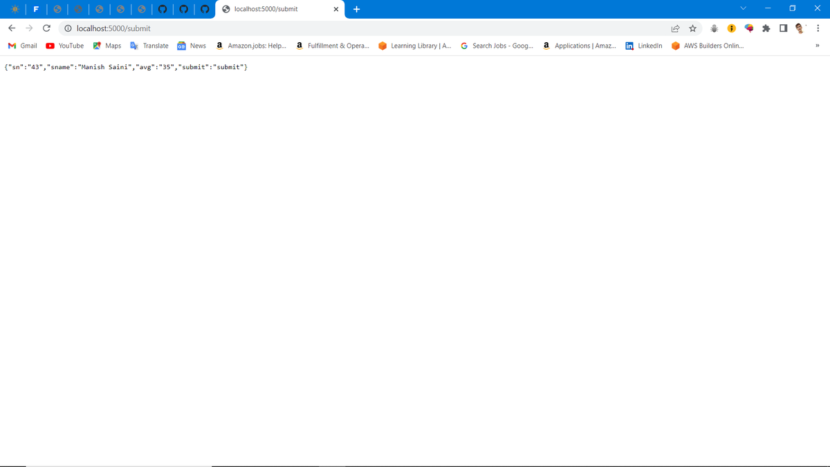 rahuldotsol's tweet image. Day 7 Retrive Data from Form using POST and GET Method.
#30dayofcode #30dayofdev #30dayofweb #NodeJS #webdevelolment #webdev #expressjs #pug #backend #fullstackdeveloper #frontenddev #100daysofcoding #webdevelopers