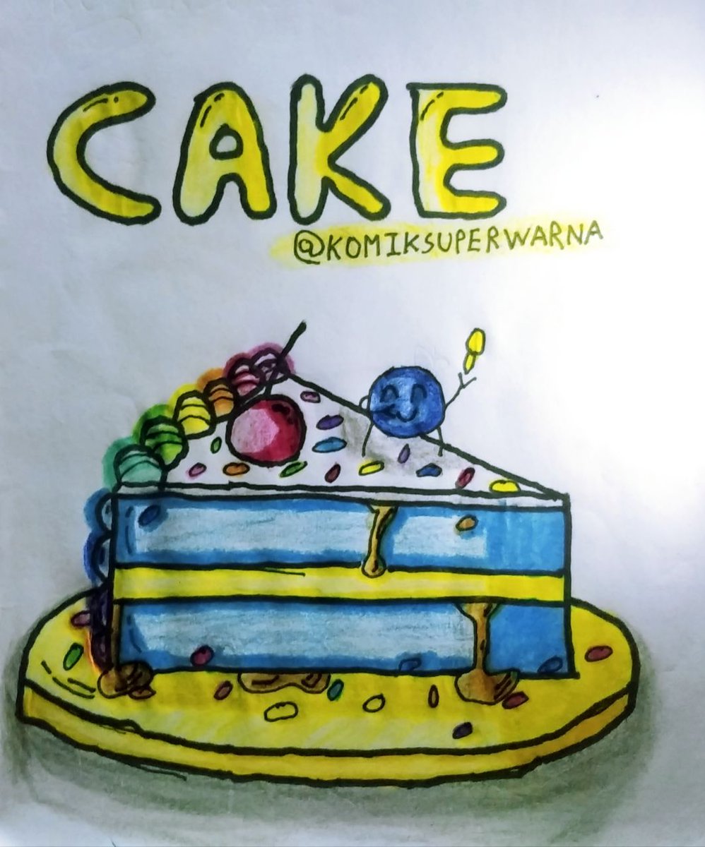 4chibimochi's tweet photo. Cake🍰
#cake #cakedrawing #kek #keklukisan #cakeart #art #malaysiaart https://t.co/9I70QWwRjh