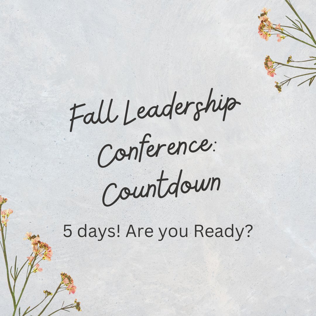 5 Days until the Missouri TSA 2022 Fall Leadership Conference!