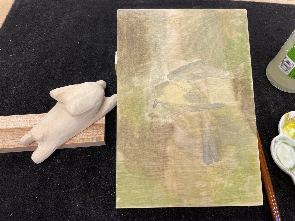 aslasirius's tweet photo. Some wip pictures of this gouache painting I’ve worked on the past couple weeks :-) 

#artistsontwitter https://t.co/SCxkOBqrAk