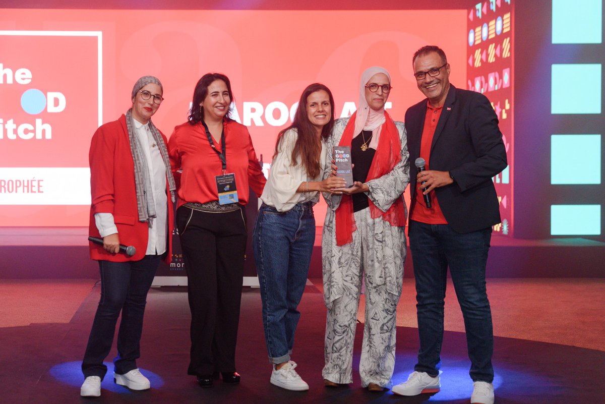 L'UACC a décerné le Trophée The Good Pitch 2022, en marge des Impériales, à Lesieur Cristal et Le collectif Maroc Lait.  #LI2022 #UACCMaroc <a href="/GAM_says/">GAM_says</a>