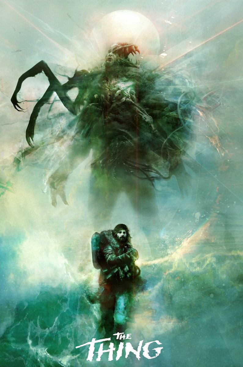 ‘The Thing’ by Christopher Shy
#80smovies #HorrorArt