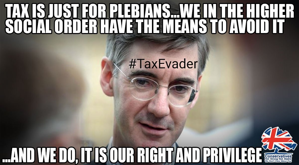 Bliadhnaichean's tweet photo. @BladeoftheS #JacobReSmog🎩🧐:#TaxEvader
#BorisBrexShit🤡💩:#RaceToTheBottom(#LeaveMeansNoRights) https://t.co/kbhVZSNSkV