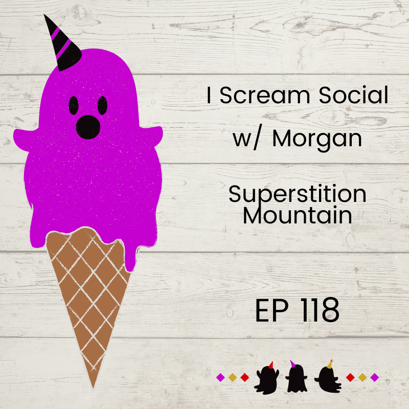 possiblyhaunted's tweet photo. Our next I Scream Social is out - join Morgan as she talks about Superstition Mountain! 🍦👻🏔
#phpodcast #possiblyhaunted #podcast #haunted #spookychicks #SuperstitionMountain #mountain #superstition #gatetohell #hell #anchor #spotify #googlepodcast #applepodcast #stitcher https://t.co/zcnWSL9Kf6