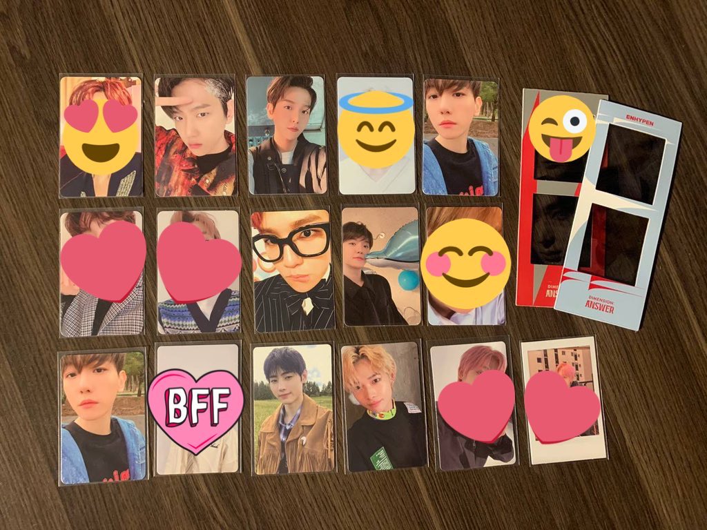 woniechocobun's tweet photo. WTS 🇲🇾
ENHYPEN &amp; EXO BAEKHYUN OFFICIAL PHOTOCARDS

- can qyop slightly lower than market price ^^
- condition all 10/10, only req video if you’re a serious buyer~!!

🚚 RM 9 WM / RM20 EM (poslaju) 
#pasarENHYPEN #pasarEXO @ExotradingMY @enhamarketmy @enhamsia @enhypentradeMY https://t.co/7YQjBXswNw