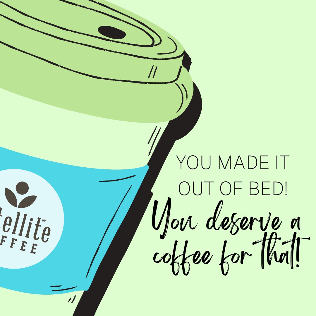 SatelliteCoffee's tweet photo. You made it out of bed! Congratulations, you deserve a coffee for that!
See you soon ABQ!
#coldbrewabq #satellitecoffee #albuquerquecoffee #coffeetime #coffeelover #albuquerque #coffee #coffeeshop #coffeeaddict #abqlocal https://t.co/k6pvVbGm3X