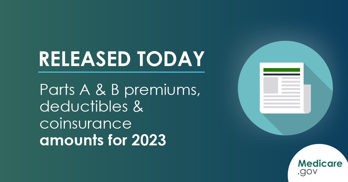Medicare.gov on Twitter "Medicare Part A & Part B premiums