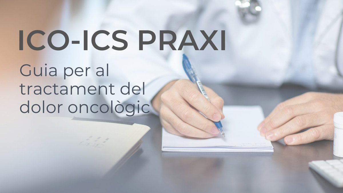 Ja es pot consultar la guia actualitzada #ICO #ICS PRAXI per al tractament del #dolor #oncològic, fruit del treball en equip dels nostres professionals i de <a href="/hbellvitge/">Hospital Universitari Bellvitge | HUB</a> <a href="/hgermanstrias/">Hosp. Germans Trias</a> <a href="/idi_cat/">Institut de Diagnòstic per la Imatge · IDI</a> <a href="/htrueta/">Hospital Trueta</a> <a href="/vallhebron/">Vall d'Hebron</a>    
Trobareu la nova guia aquí:
ico.gencat.cat/ca/detall/noti…
<a href="/salutcat/">Salut</a>