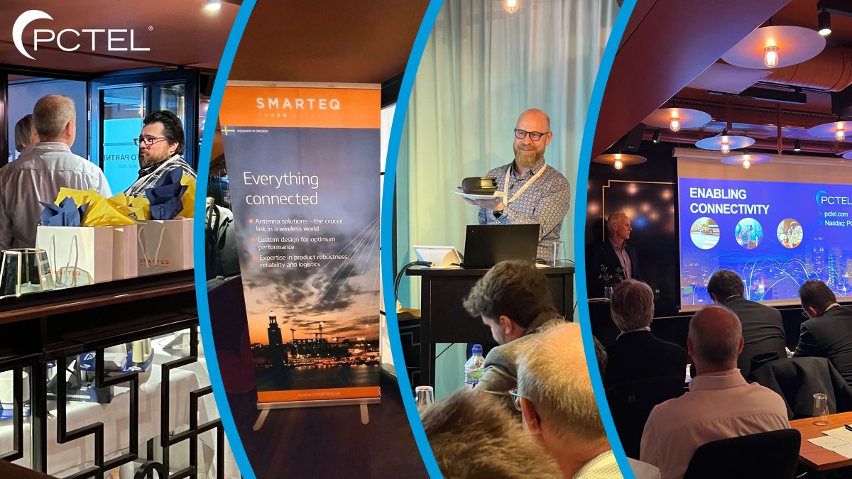 We’d like to thank our partners in Europe for their participation on the 1st day of our 2022 Partners event yesterday. We were excited to launch our NEW MultiFin 7-in-1 WiFi 6E + GNSS + Cellular antenna at this event &amp; had a great time meeting with our great partners in-person!