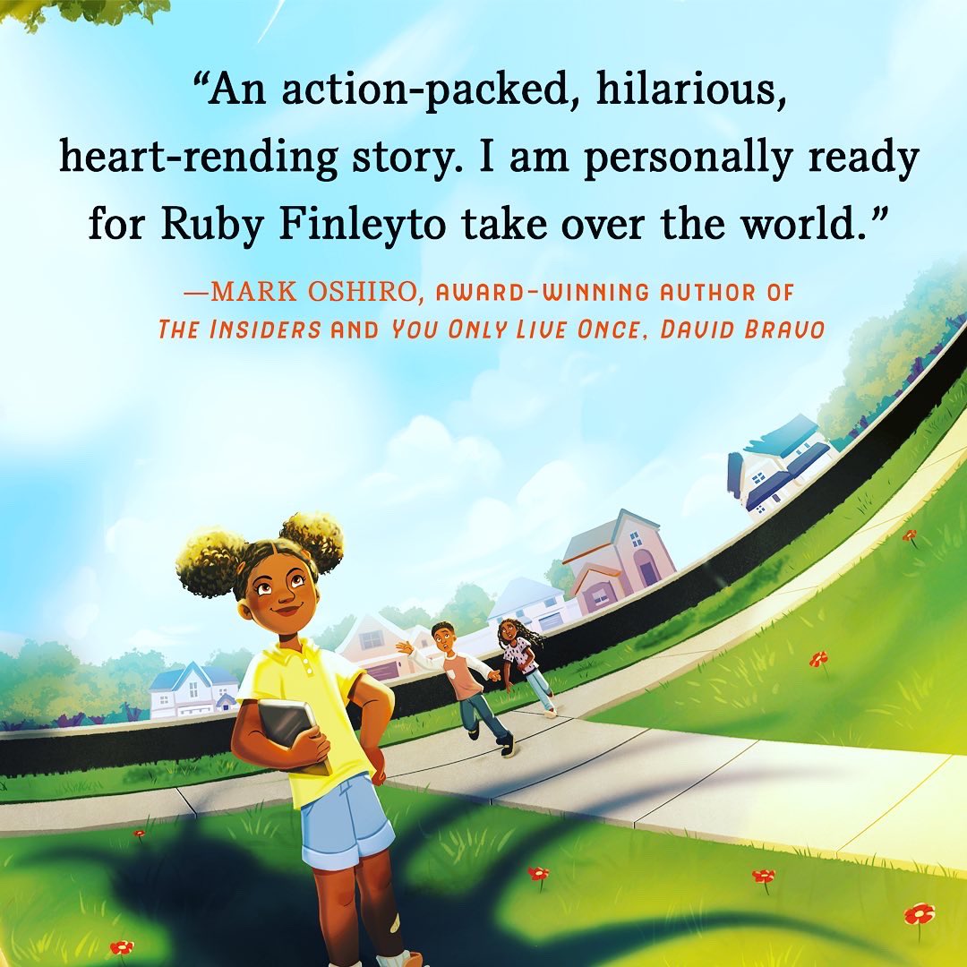 GraceKendallLit's tweet photo. Happiest of book birthdays to @tinytempest for her incredible debut MG, #RubyFinleyVstheInterstellarInvasion!!! This book is so freakin’ fun and smart!!
@deuceofgears @MacKidsSL @MacKidsBooks @lar https://t.co/9H8WmOkBhv