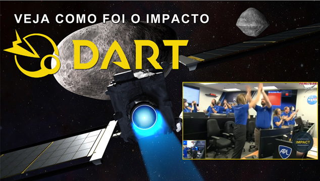 siteapolo11's tweet photo. Veja como foi: sonda DART atinge asteroide e altera sua orbita - https://t.co/dbzzOmcS4v #DARTMIssion #AsteroidImpactLIVE https://t.co/IlyBynDnfr