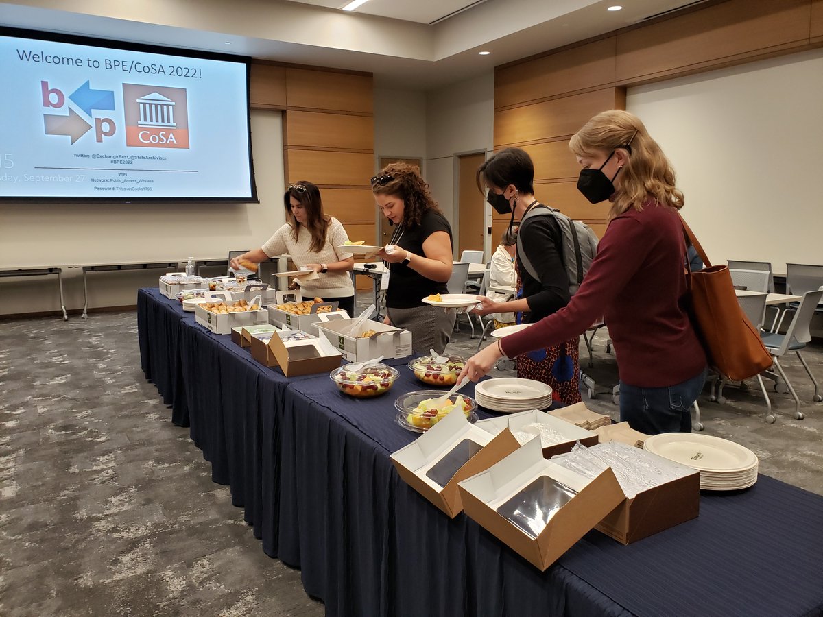 Good morning BPE! We have an excellent conference schedule, and an excellent breakfast to fuel you for a big day of speakers!
#bpe2022