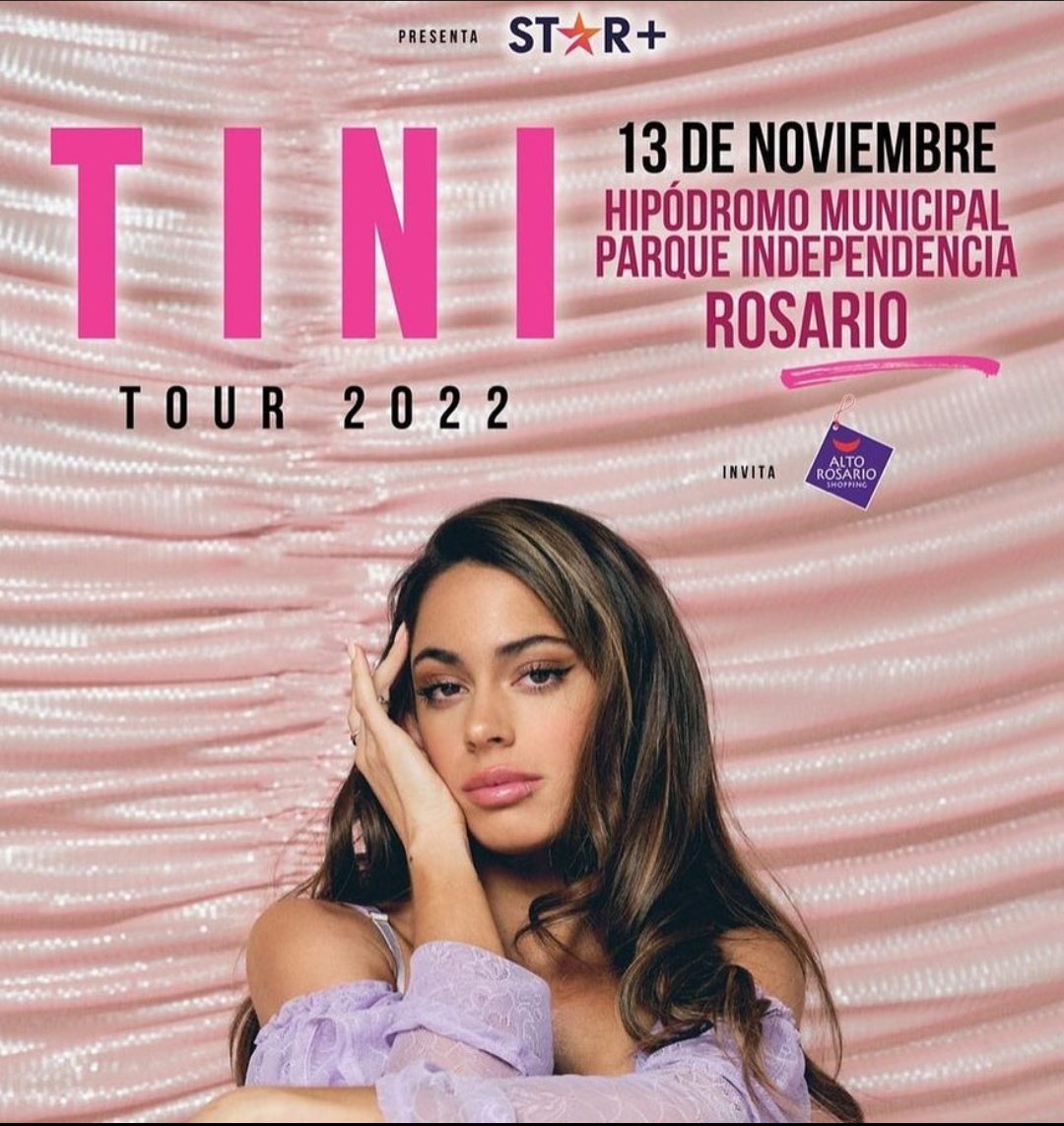 Hola! Mucha gente se quedó sin entradas para el show de Tini en Rosario y ya es sold out, por favor agreguen otra fecha🙏🏻 @TiniStoessel @alestoeessel @marianaluciamuz @akemusic @AquilesSojo