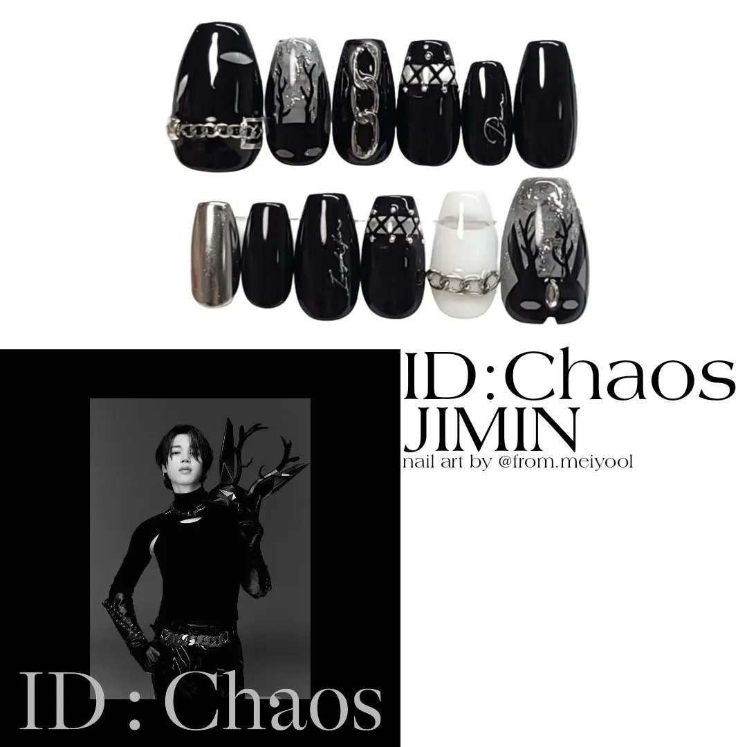 from_meiyool's tweet photo. ID:Chaos 

jimin photo 디자인 수제네일팁 
#JiminPhotofolio

https://t.co/Z2uKaWdBtv https://t.co/c2BHgF8YFz