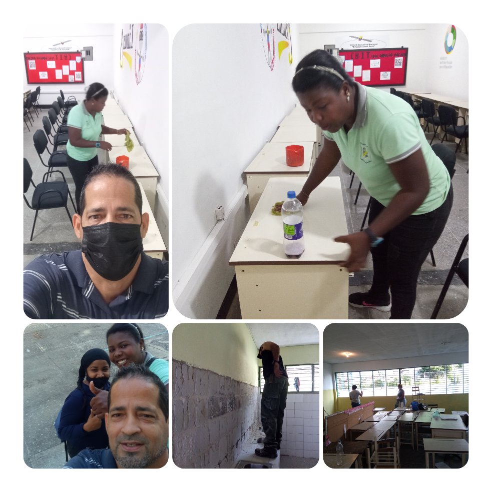 UEN Eduardo Assef Raidi de MBI Maracay continúa con el proceso de inscripción, remodelación y limpieza de los espacios con amor, con apoyo Docente y obrero <a href="/pedrogordon2121/">Pedro Gordon</a> <a href="/FundabitAragua/">FUNDABIT ARAGUA</a>