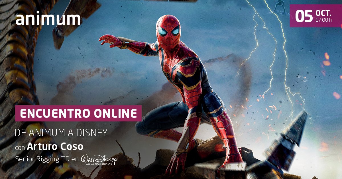 animum3d's tweet photo. 💫​¿Sueñas con trabajar en Disney? ¿Quieres participar en películas como 'Encanto', 'Frozen' o 'Raya y el último dragón'?

¡Entonces no debes perderte este encuentro online completamente gratuito! https://t.co/fjRKKjlhev