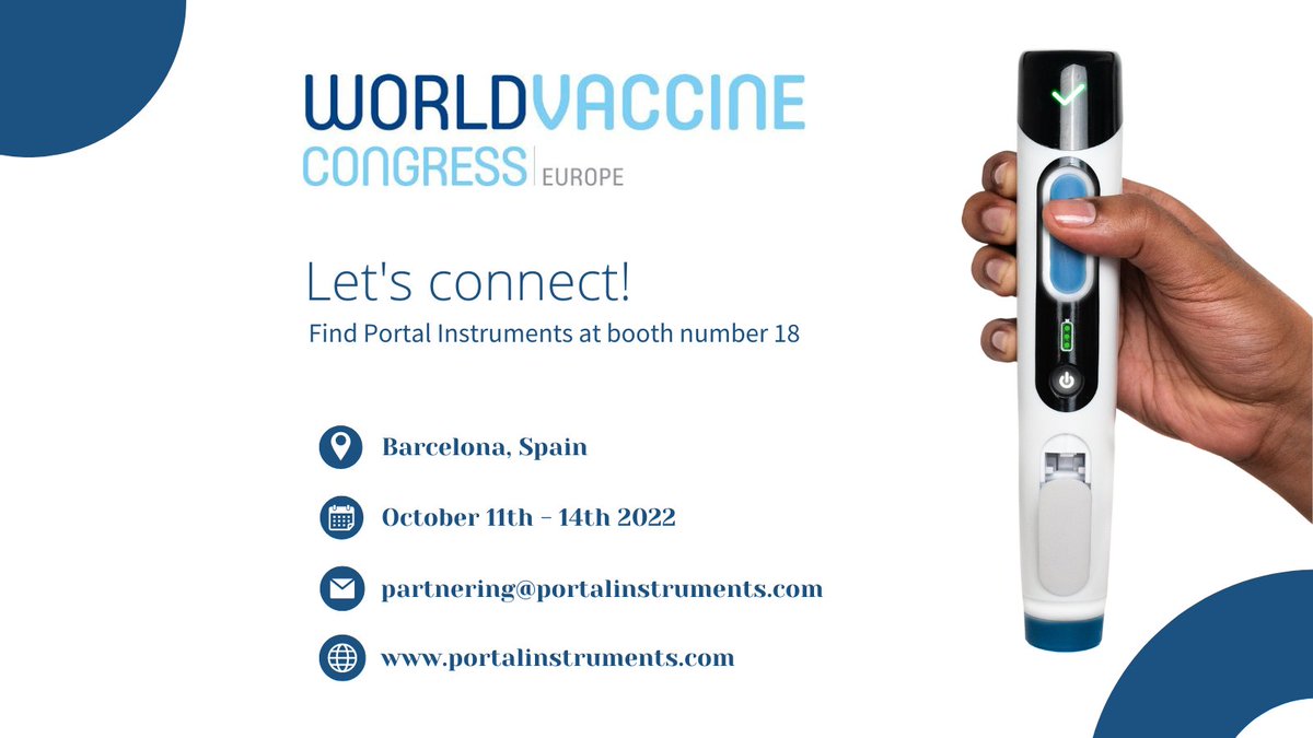 We are excited to connect with companies looking to change the future of vaccines at the World Vaccine Congress, October 11-14 in Barcelona, Spain. Let us know if you are attending the event, we would love to connect!