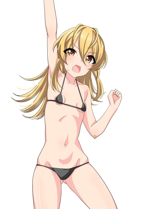 白黒ビキニの秋3日目 