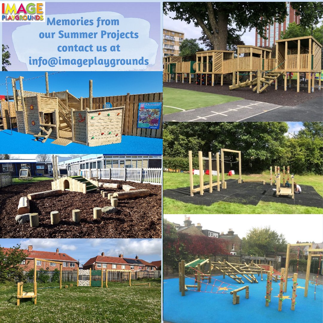 ImagePlayground's tweet photo. A snapshot of some of our Summer Playgrounds!
#playground #caravanparks #playgrounddesign #funplaygrounds #parishcouncil #outdoorplayground #playgroundfun #outdoorplay #eyfs #EarlyYears #naturalplayground #learningthroughplaying #headteachers #primaryschoolteachers https://t.co/XJB3QU7H5G