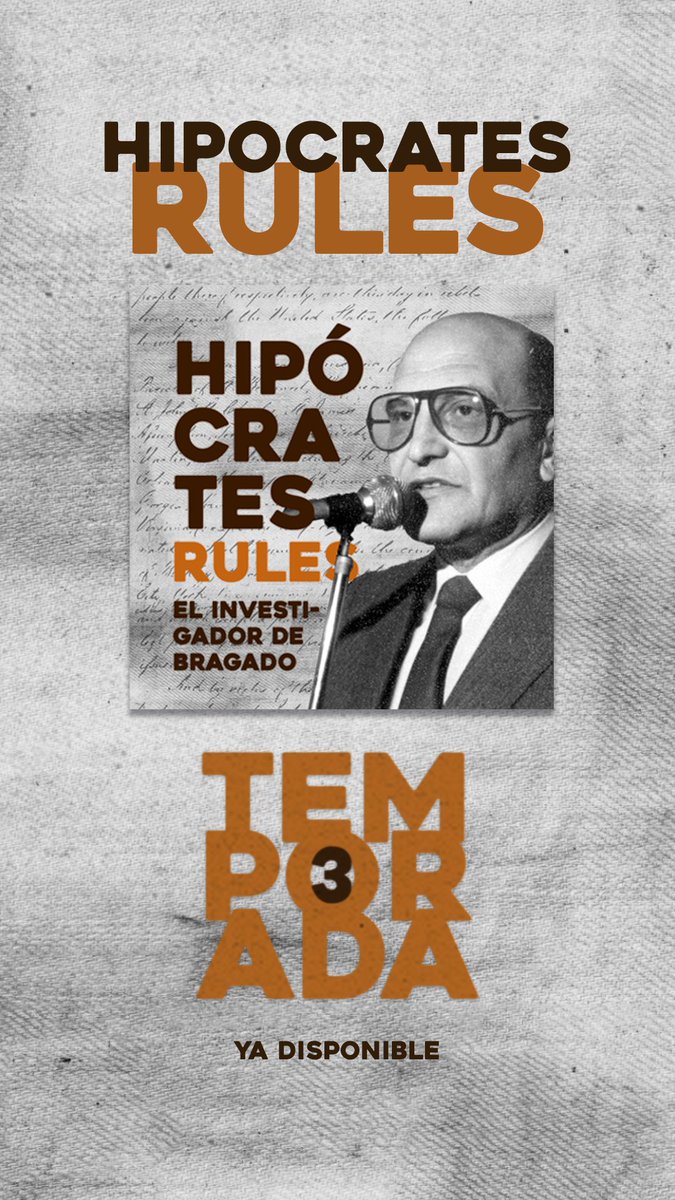 Hipócrates Rules #Temporada3 
Celebramos el día de la #CulturaCientífica recordando a Rodolfo Arribálzaga, un médico de pueblo que se puso el traje de investigador.

Link 👉 open.spotify.com/episode/1ysCYj…

<a href="/IDSciCult/">Día Internacional de la Cultura Científica</a>