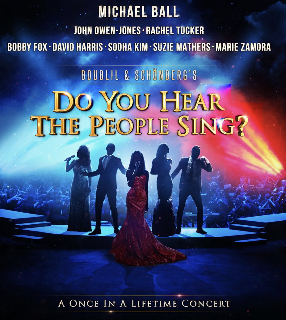timian77's tweet photo. After years of postponements @mrmichaelball @DavidHarrisOz @racheltucker1 &amp; the incredible cast of @ThePeopleSing did not disappoint. A truly once in a lifetime concert. So many show stopping songs. Amazing! #DoYouHearThePeopleSing https://t.co/3SsObvRfFZ
