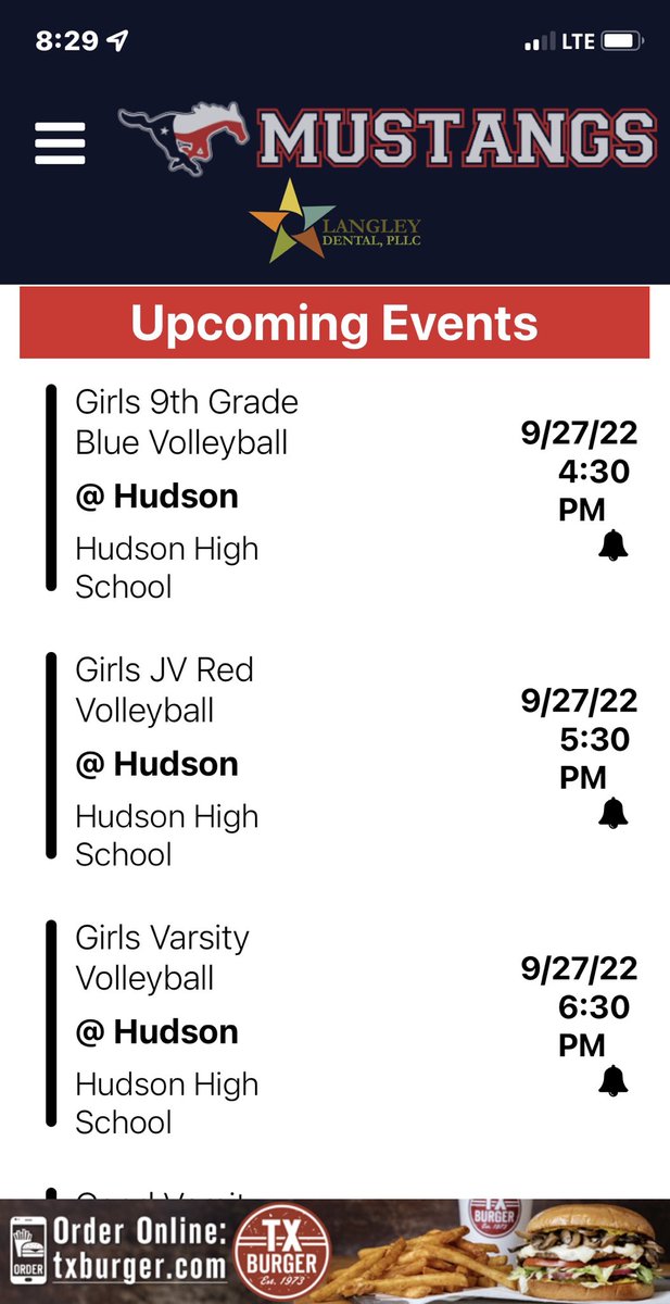 MCISDAthletics's tweet photo. Lady Mustang 🏐at Hudson this evening! District game #2!
#letsgo2-0🏐🏐 https://t.co/rJbWYoso9v